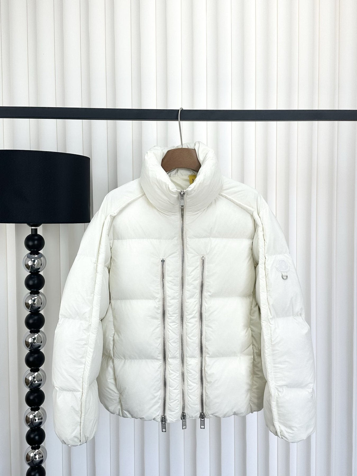 Moncler Quilted Stand-Collar Puffer Coat