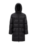 Moncler Bosona Black Long Hooded Down Coat