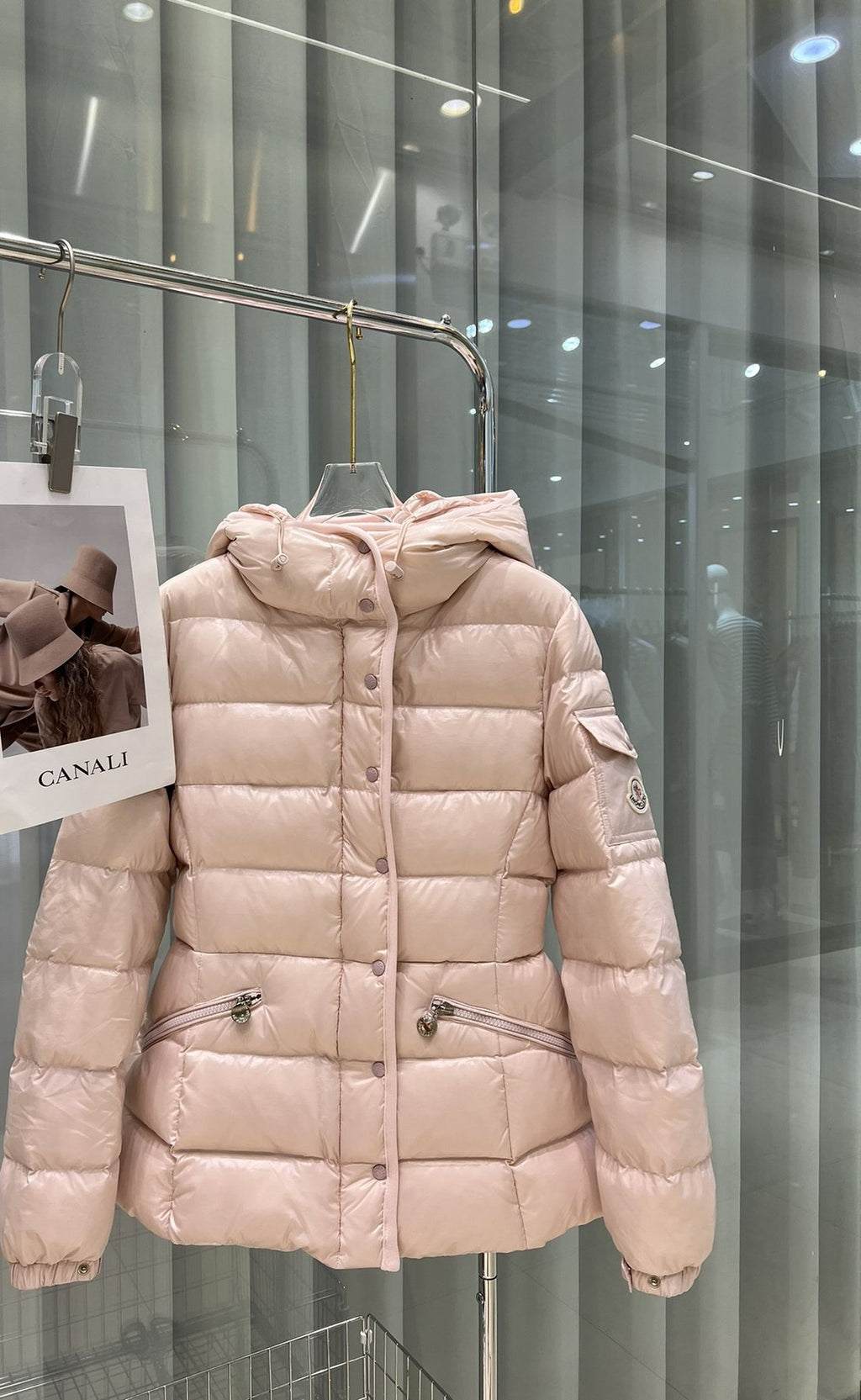 Moncler Hooded Quilted Puffer Coat
