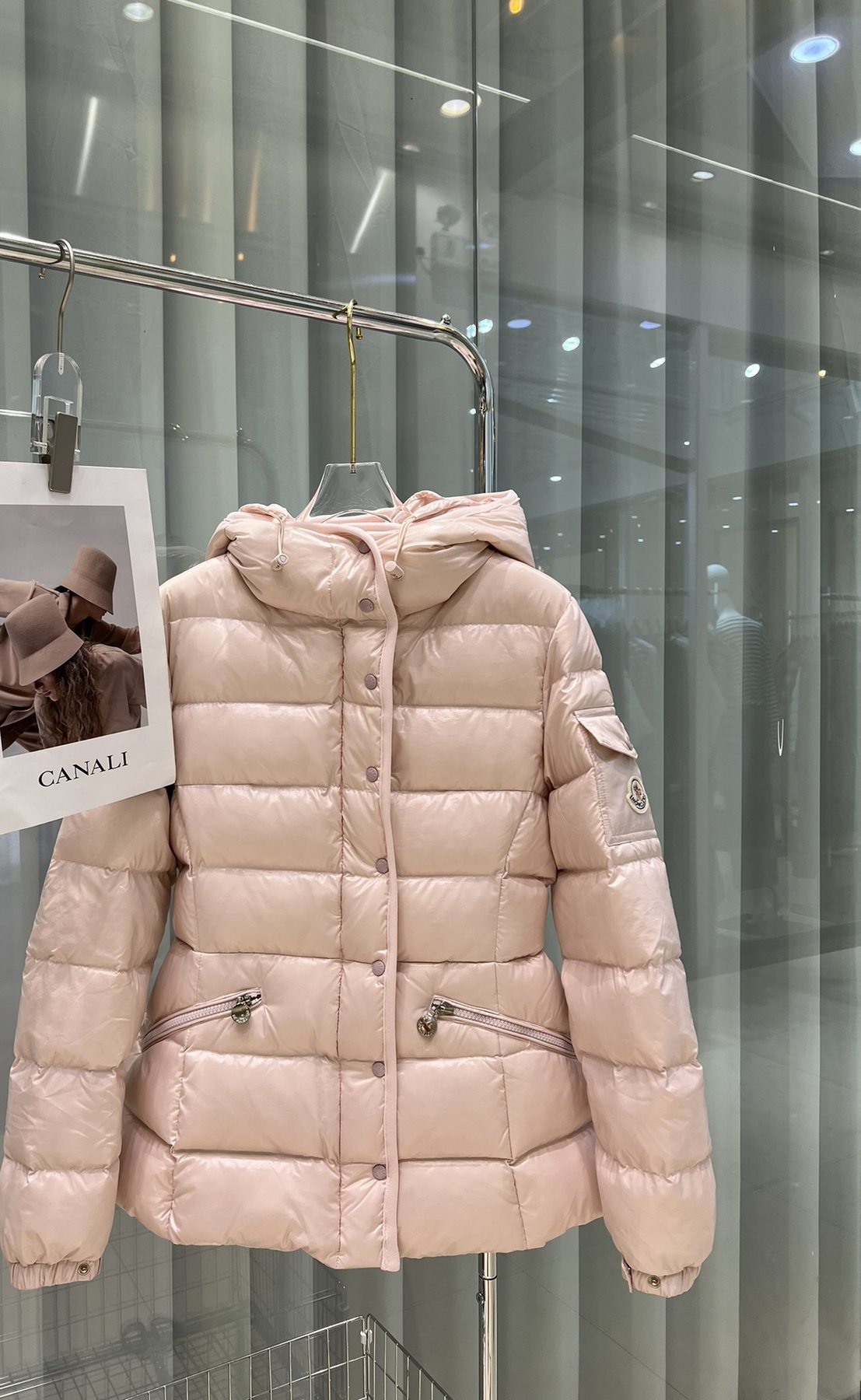 Moncler Hooded Quilted Puffer Coat