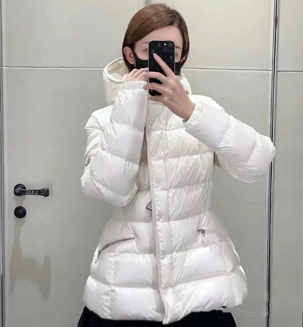 Moncler Hooded Quilted Puffer Coat
