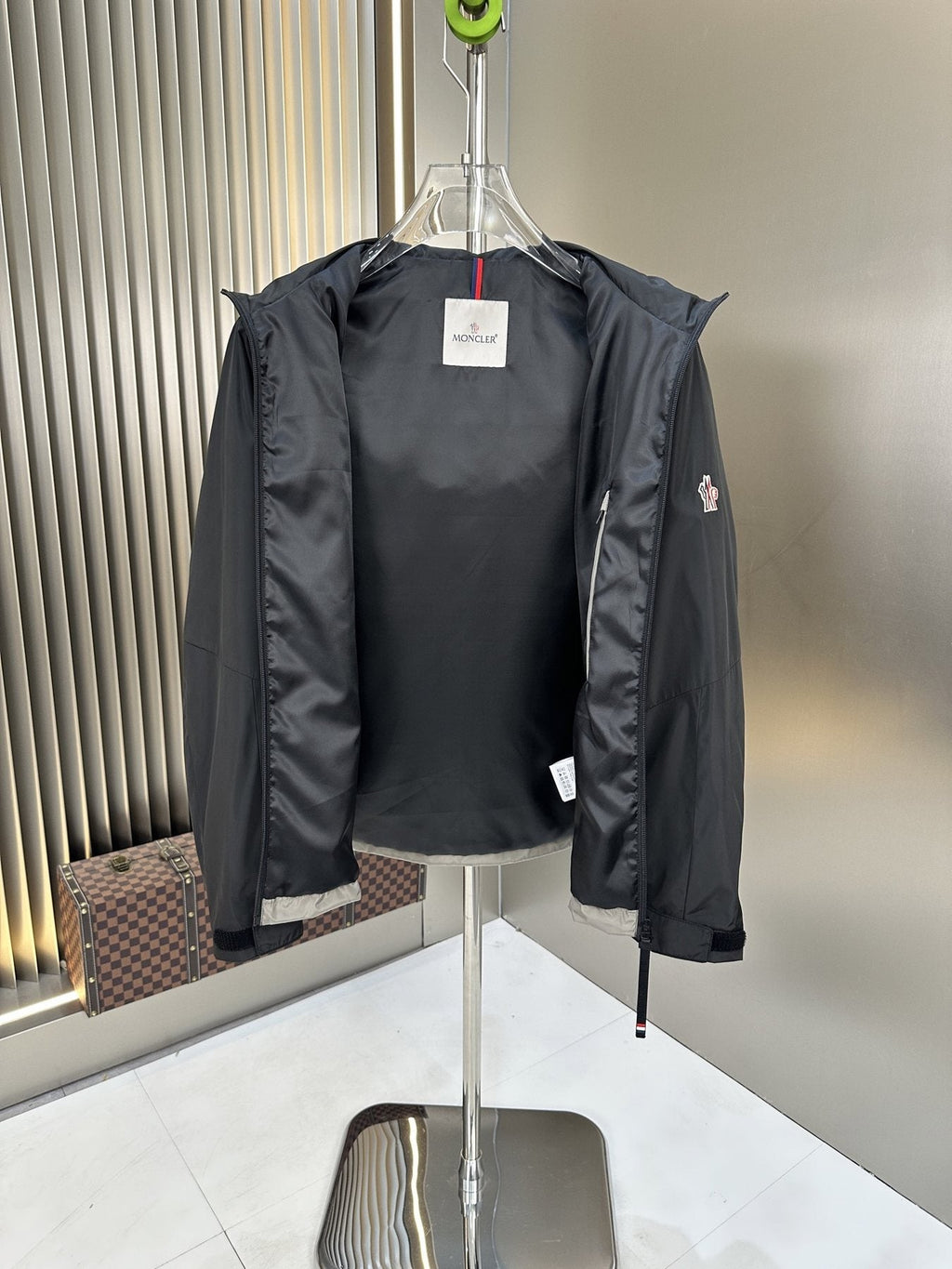 Moncler Color-Block Hooded Jacket