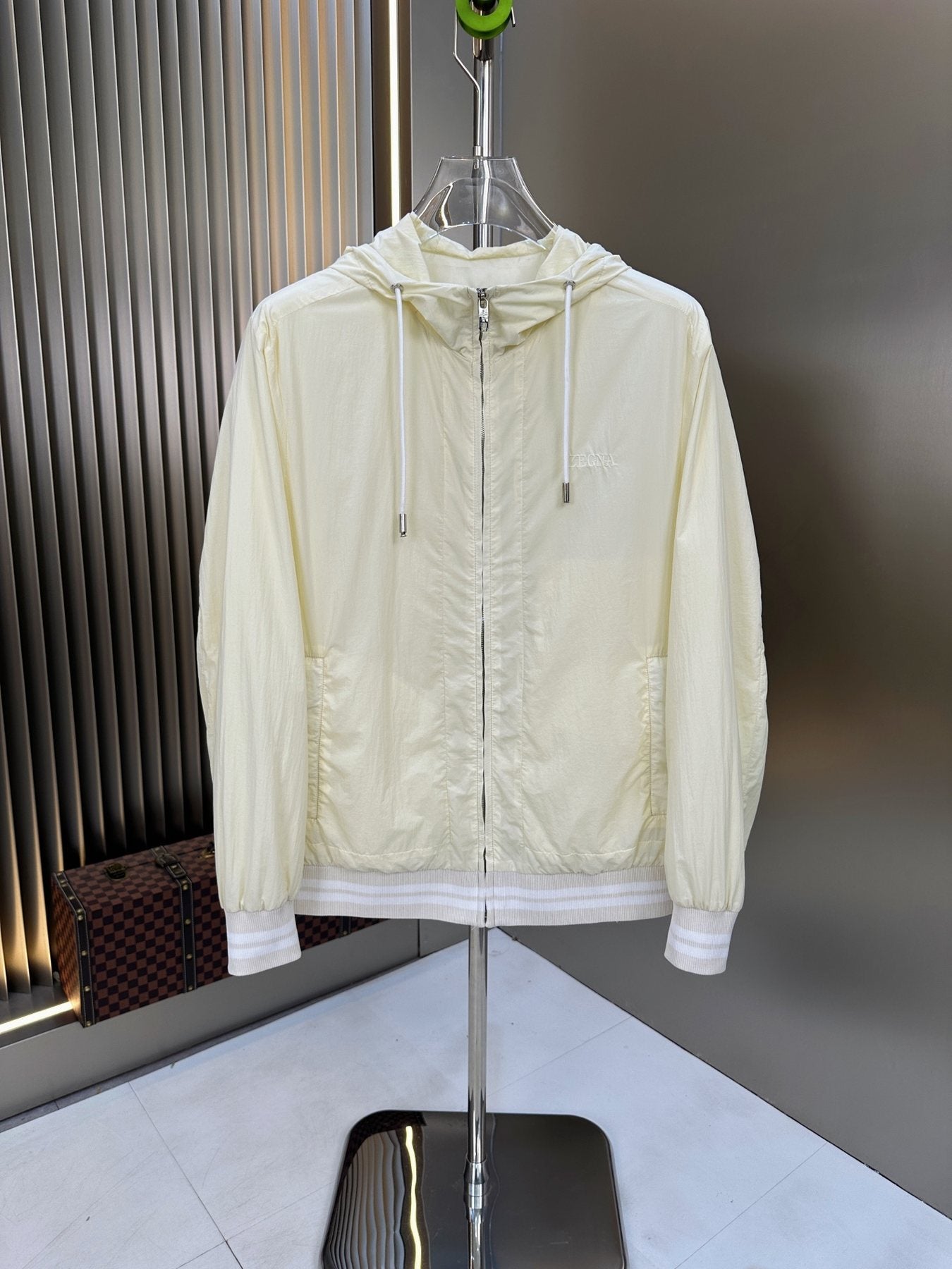 Zegna Hooded Full-Zip Windbreaker
