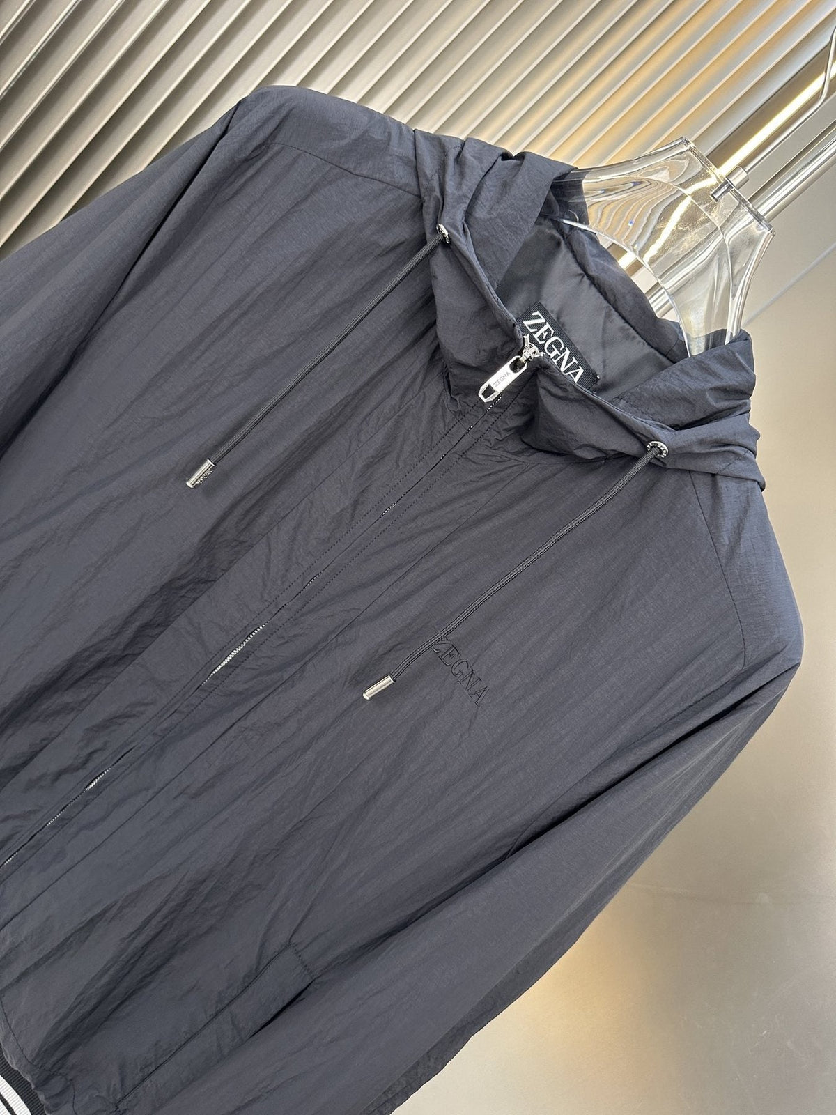 Zegna Hooded Full-Zip Windbreaker