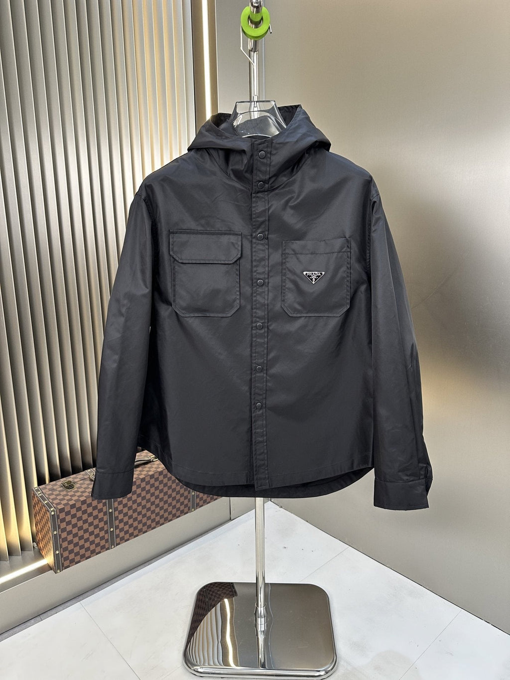 Prada Hooded Utility Jacket