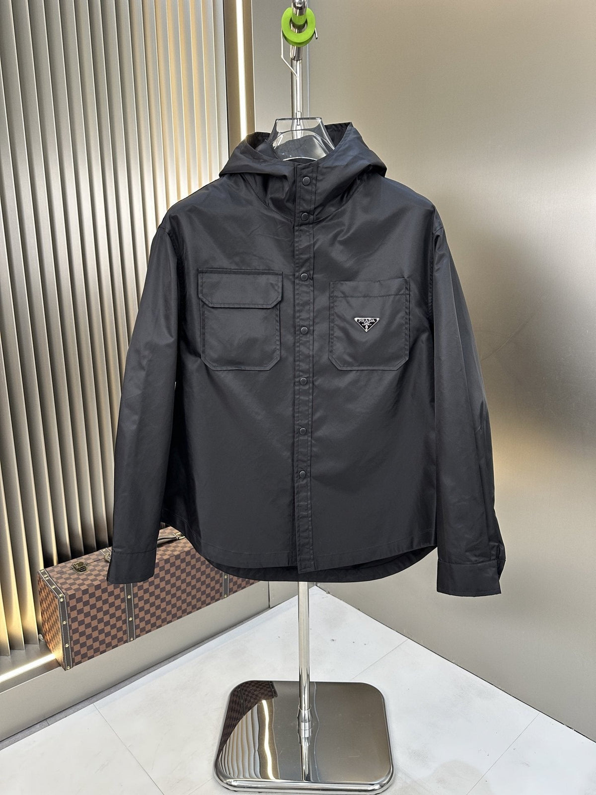 Prada Hooded Utility Jacket