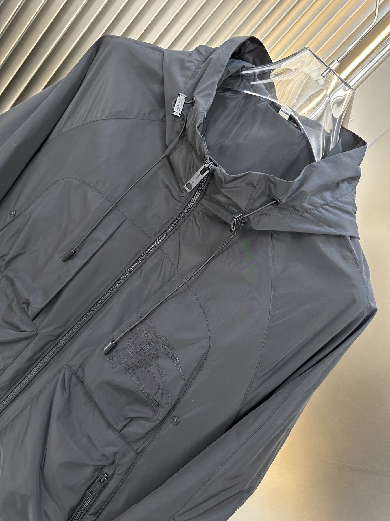 Burberry Hooded Utility Pocket Jacket