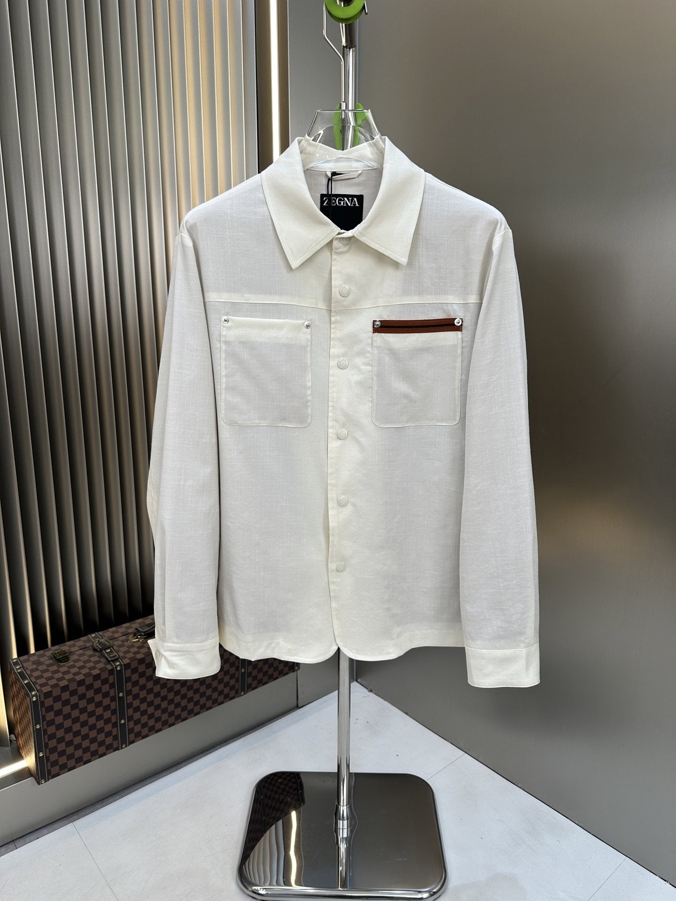 Prada Snap-Front Pocket Jacket
