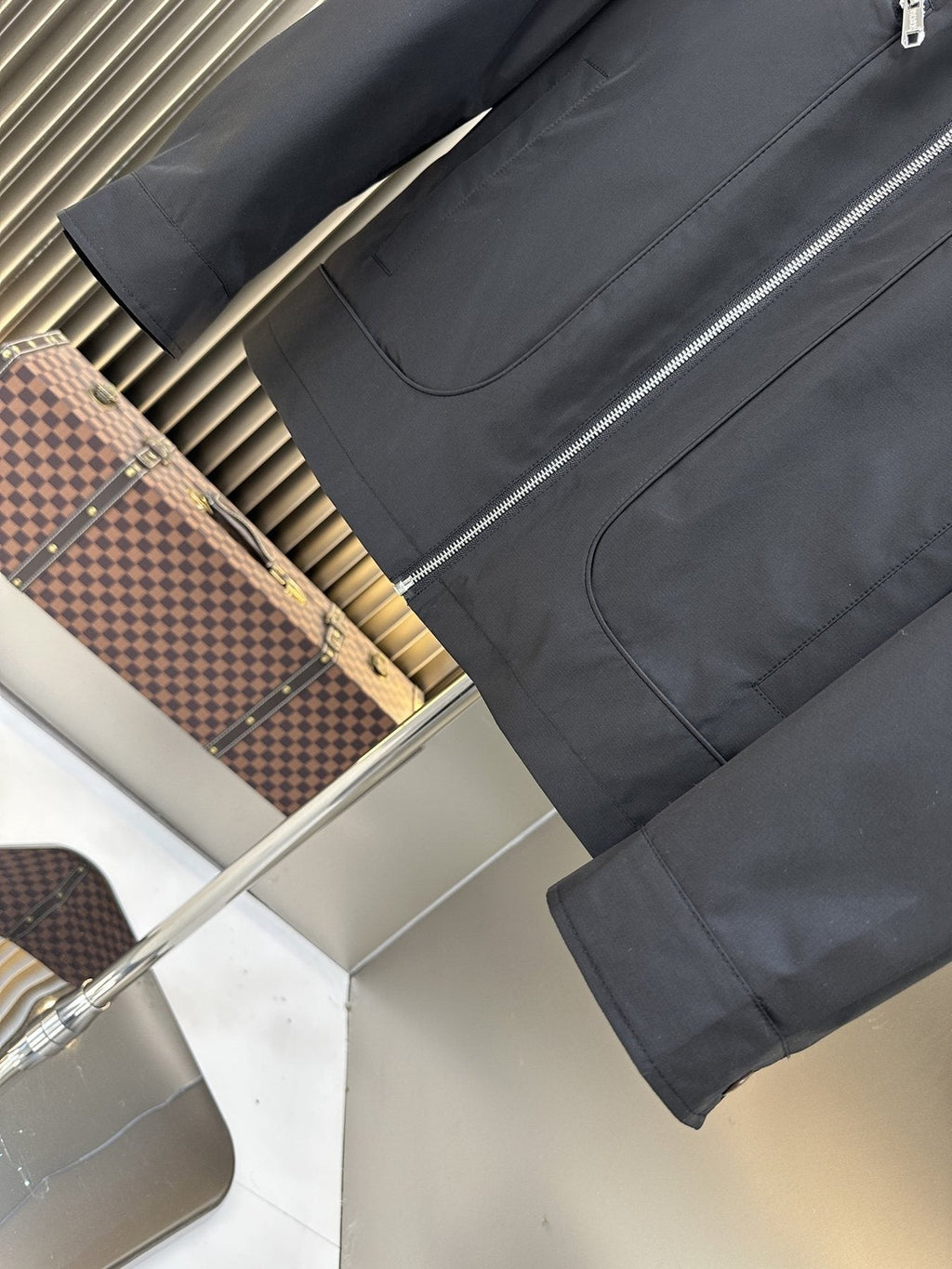 Zegna Zip-Front Collared Jacket