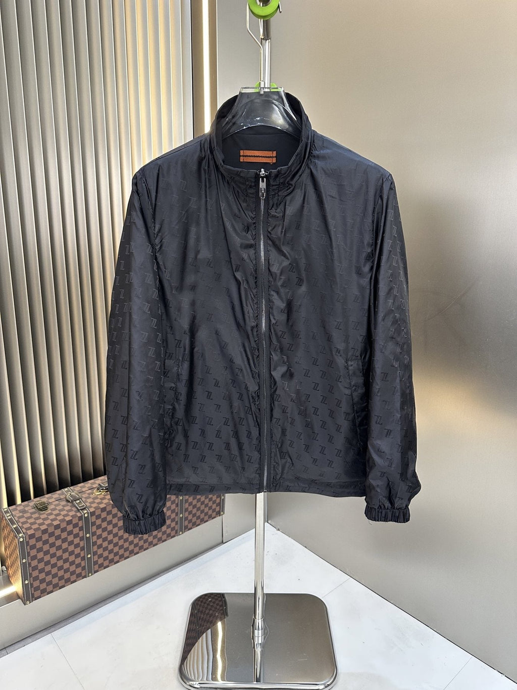 Zegna Reversible Hooded Zip Jacket