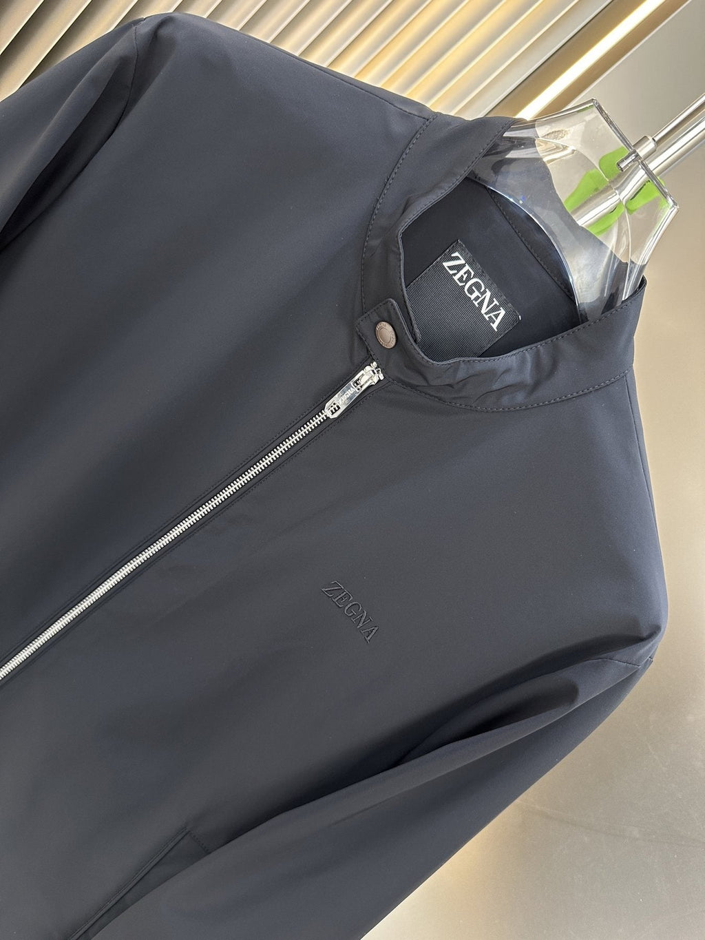 Zegna Stand-Collar Zip-Front Jacket