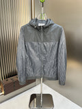 Dior Hooded Two-Tone Windbreaker