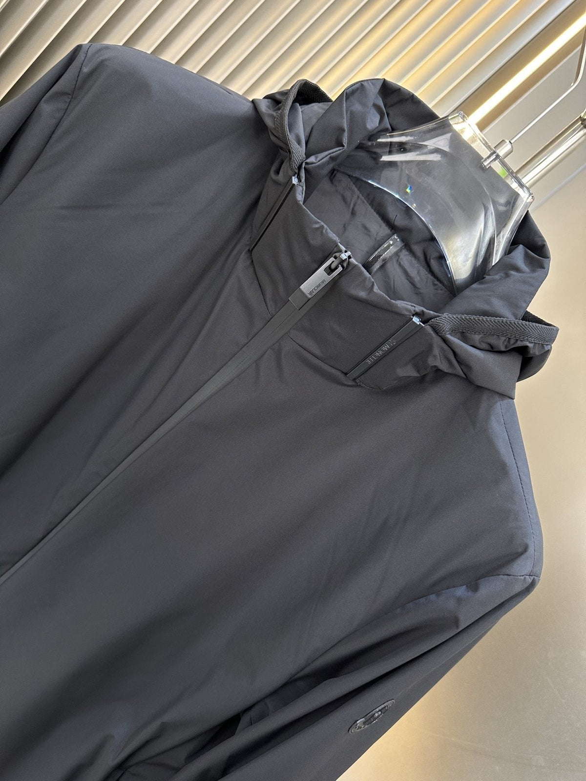 Moncler Hooded Zip-Front Windbreaker
