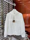Burberry Logo-Panel Hooded Windbreaker Jacket