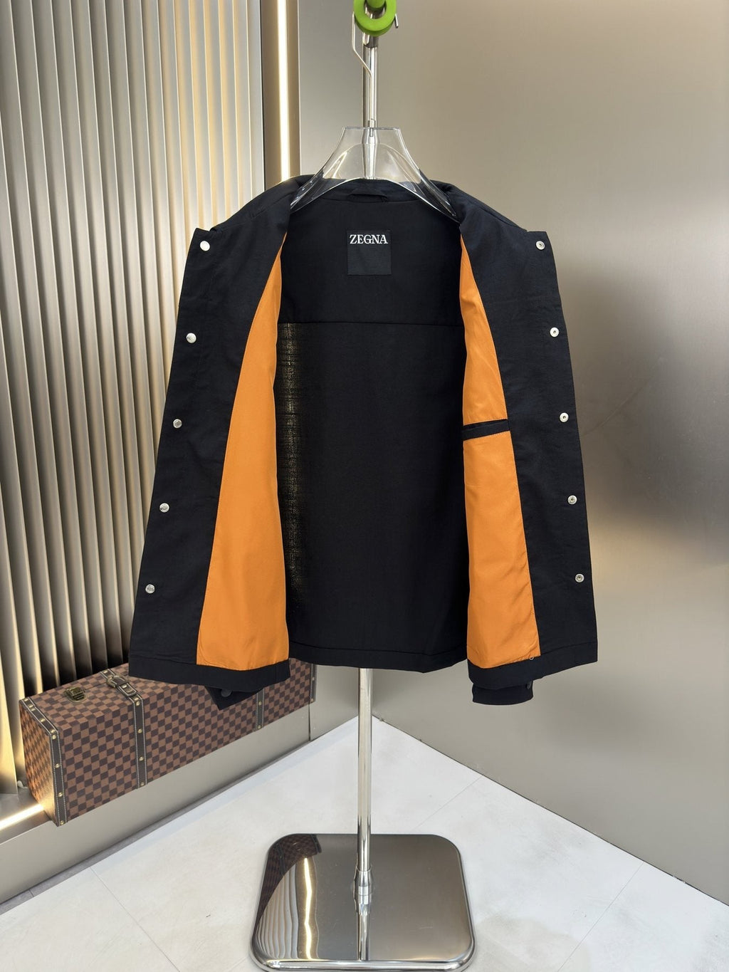 Zegna Lined Button-Front Jacket