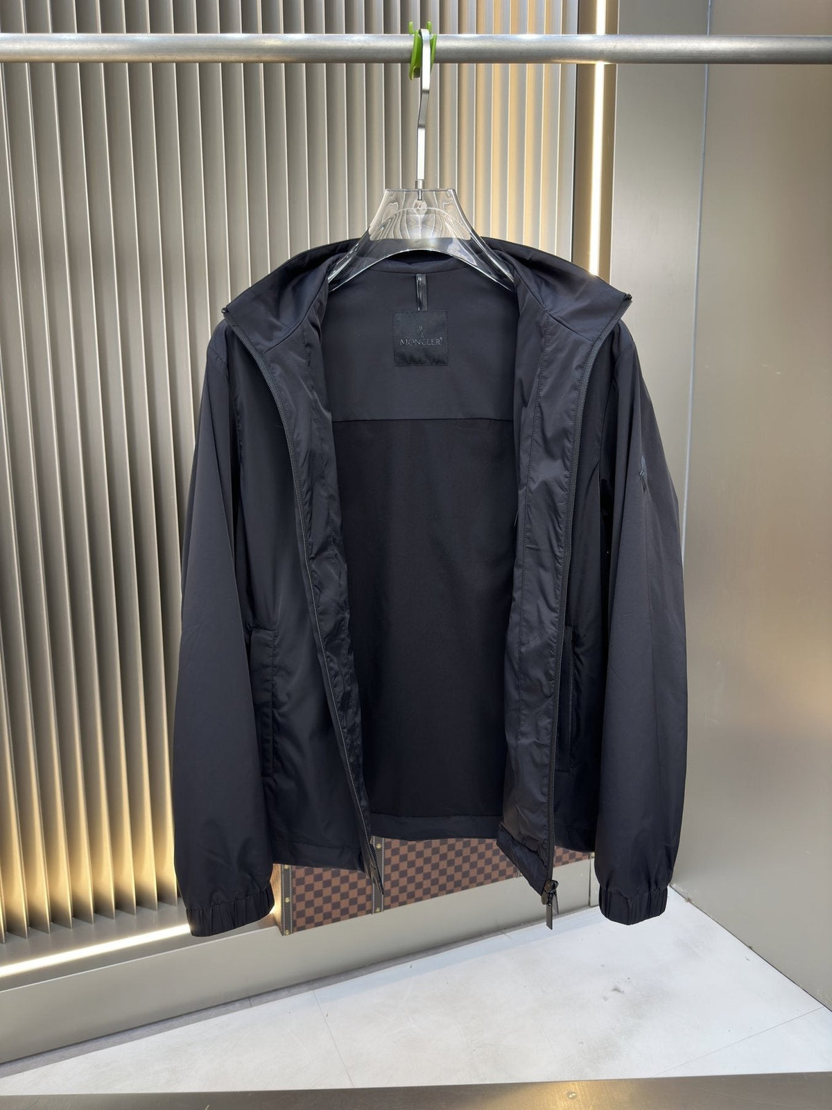 Moncler Stand Collar Full-Zip Jacket