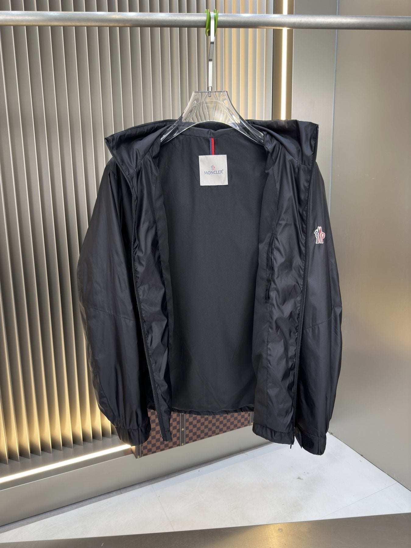 Moncler Hooded Full-Zip Jacket
