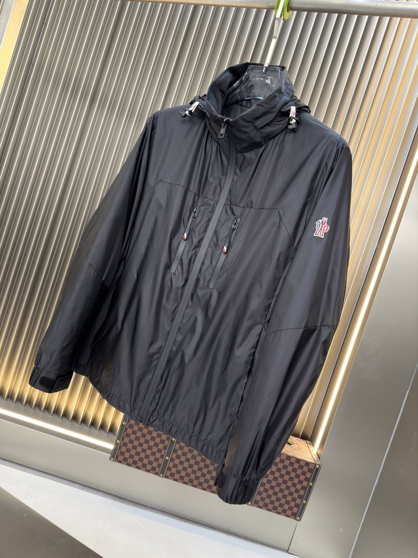 Moncler Hooded Full-Zip Jacket