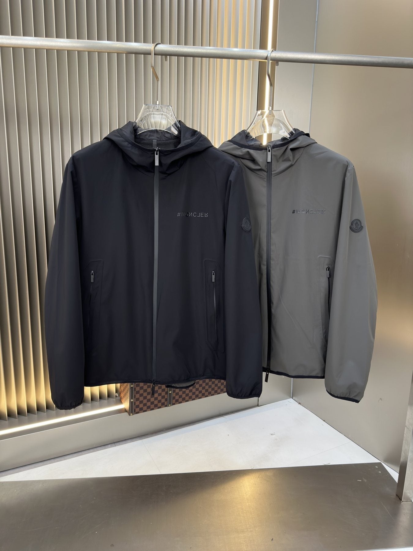 Moncler Hooded Zip Jacket