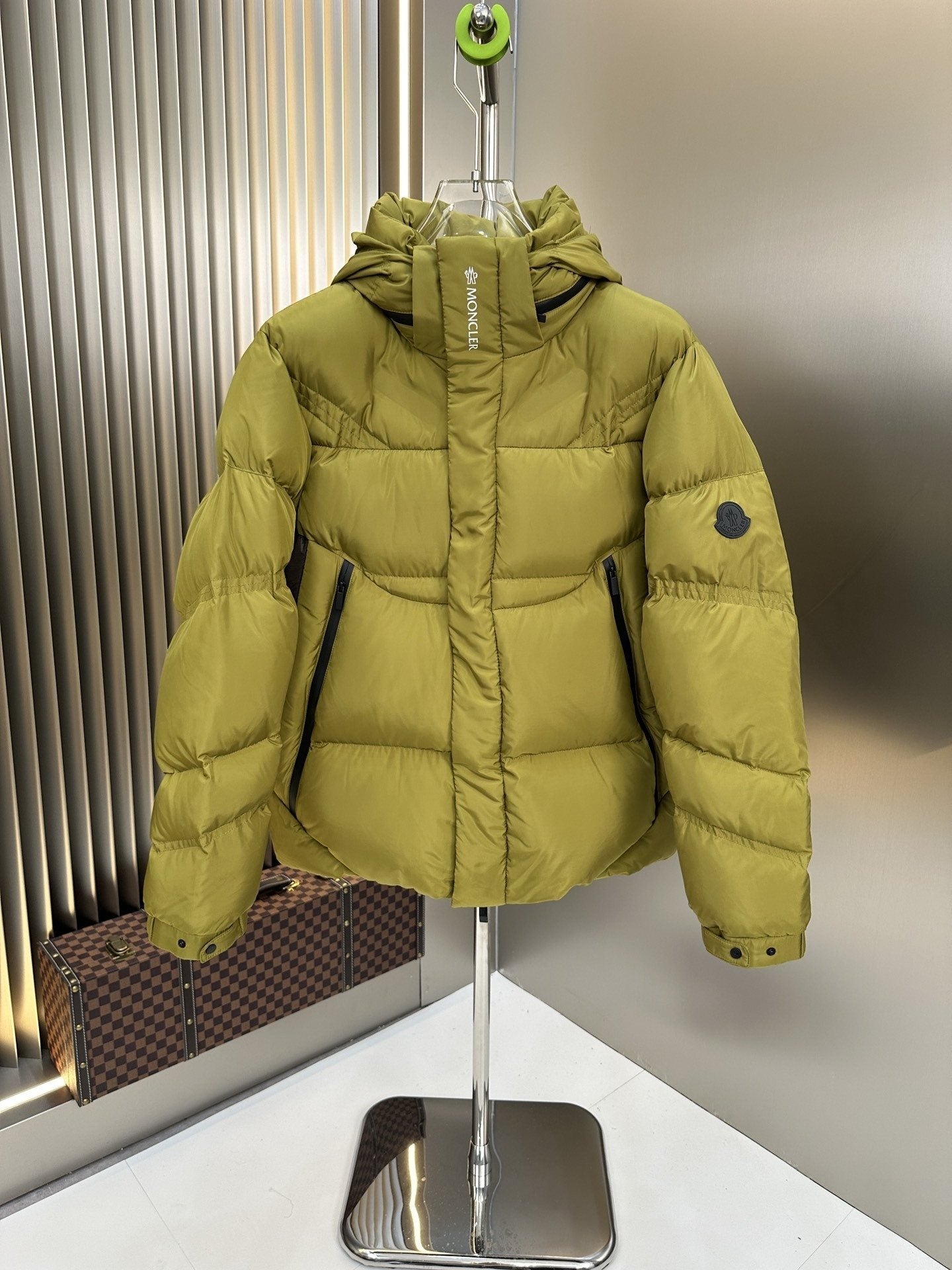 Moncler Hooded Quilted Puffer Coat