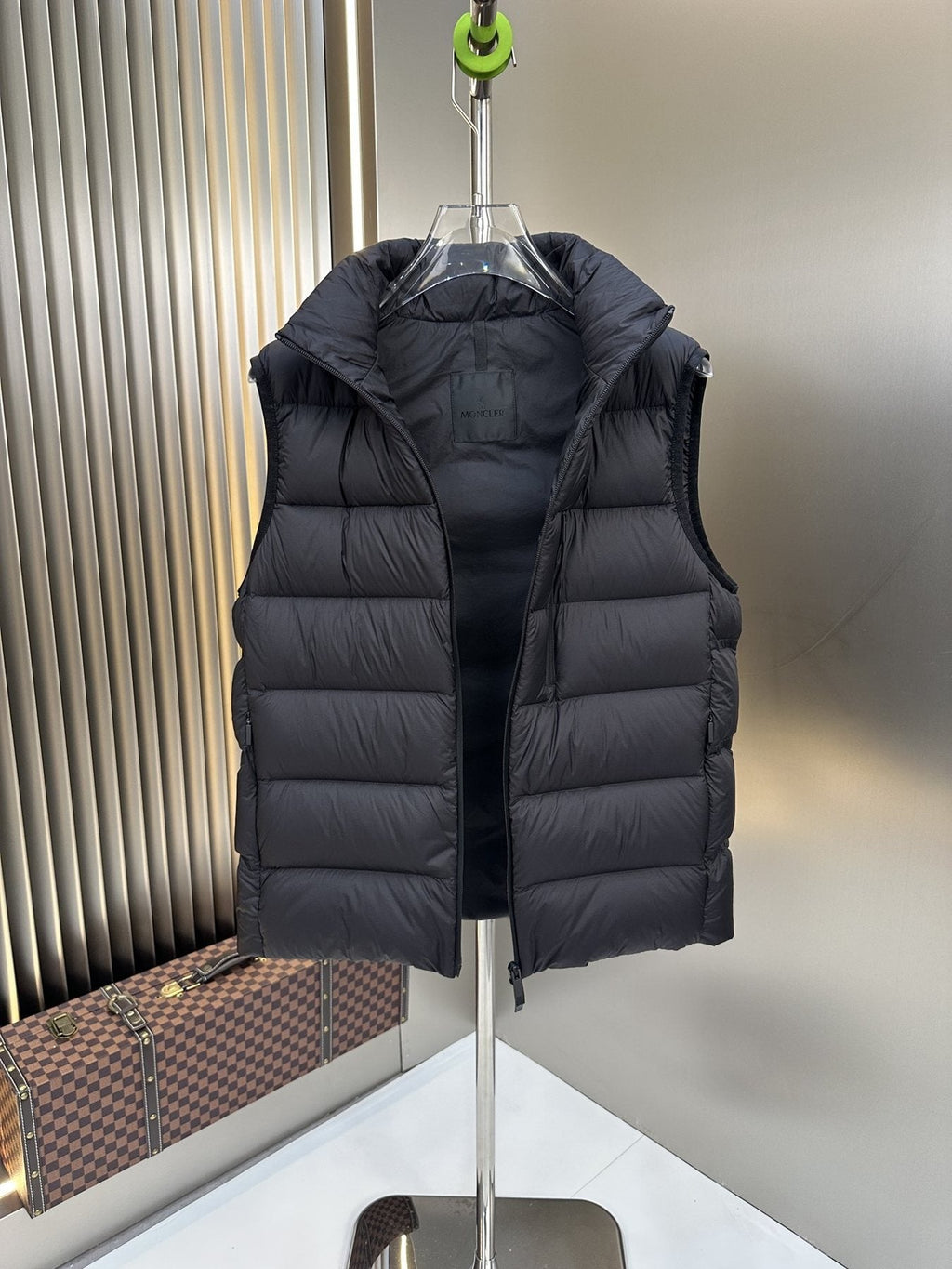 Moncler Quilted Zip-Front Puffer Vest