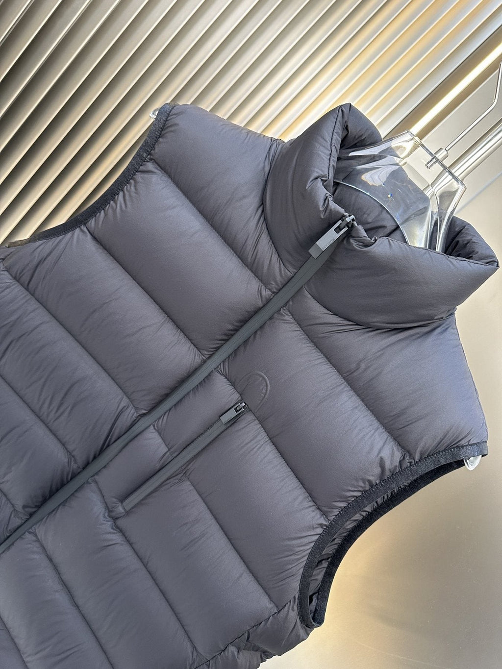 Moncler Quilted Zip-Front Puffer Vest