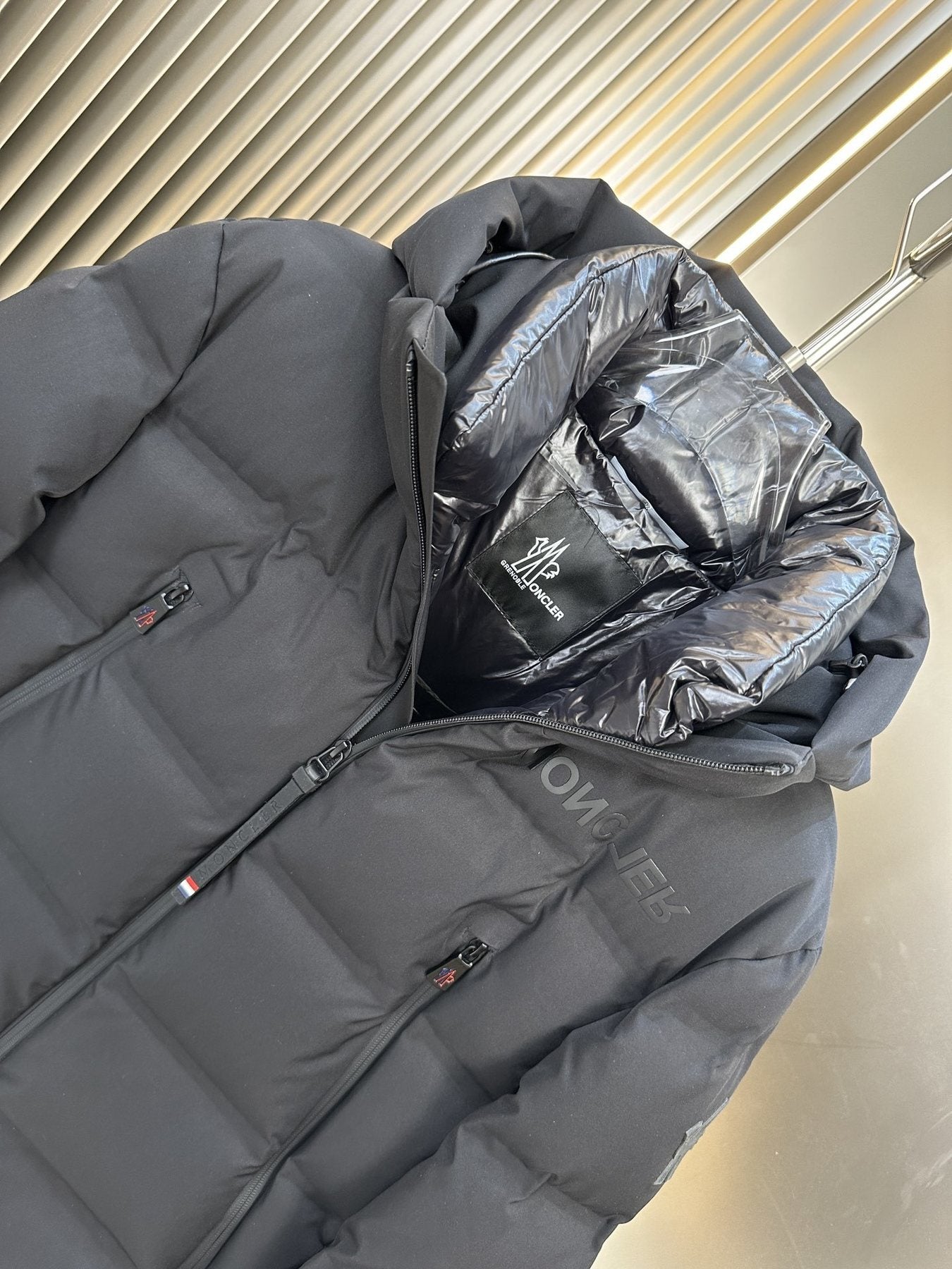 Moncler Hooded Quilted Puffer Coat