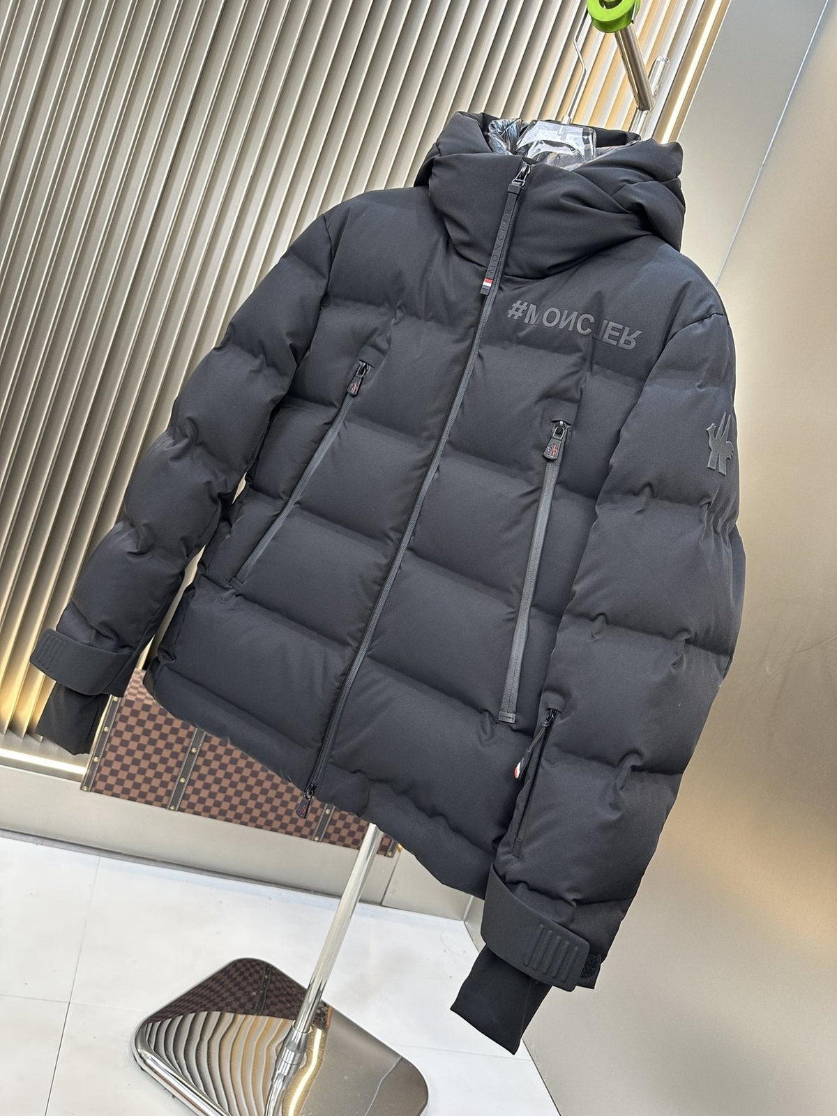 Moncler Hooded Quilted Puffer Coat