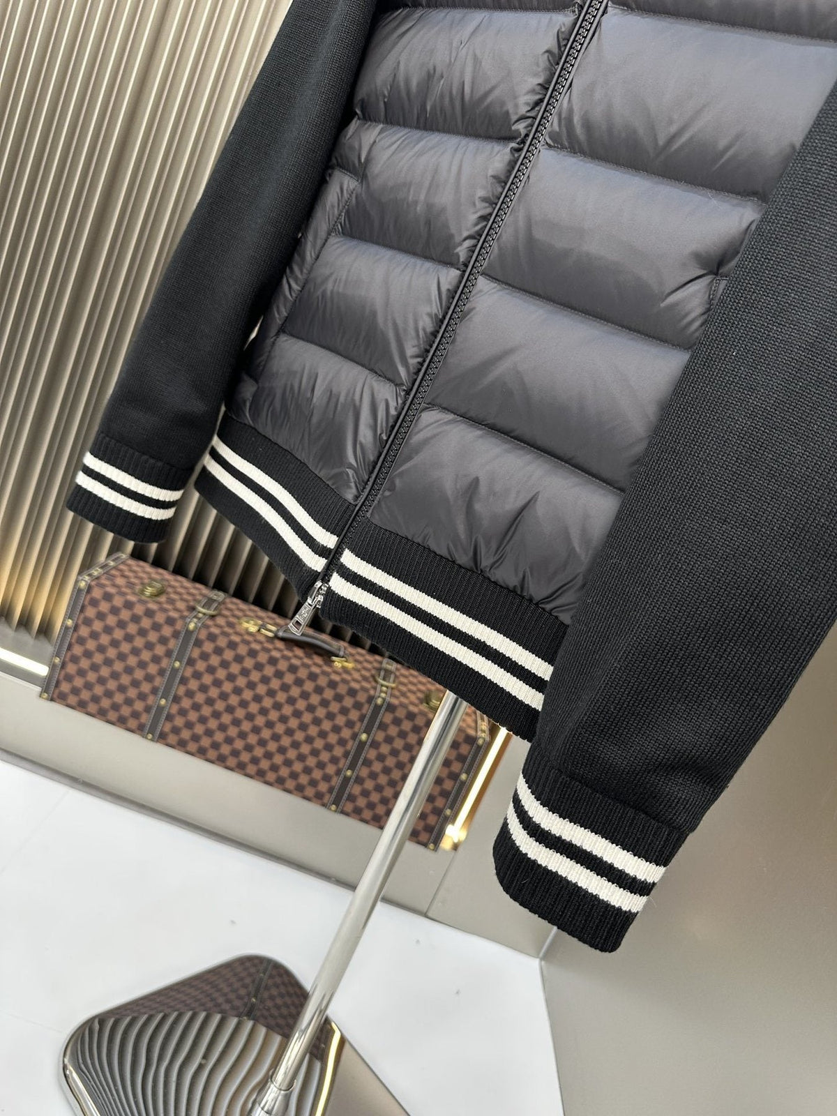 Moncler Sweater Sleeve Down Jacket