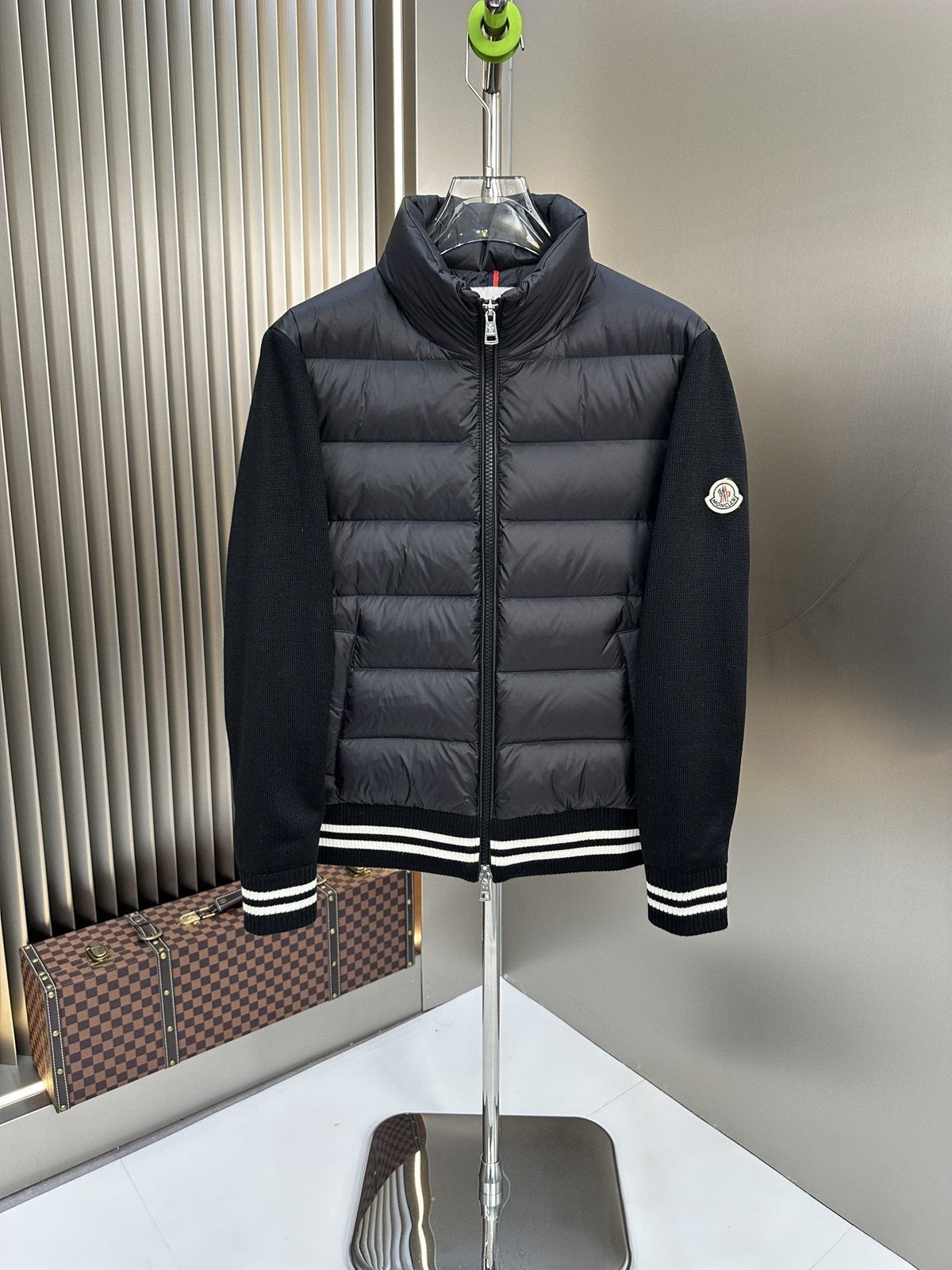 Moncler Sweater Sleeve Down Jacket