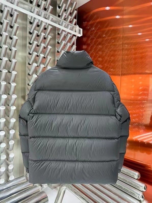 Moncler Quilted High-Collar Puffer Coat