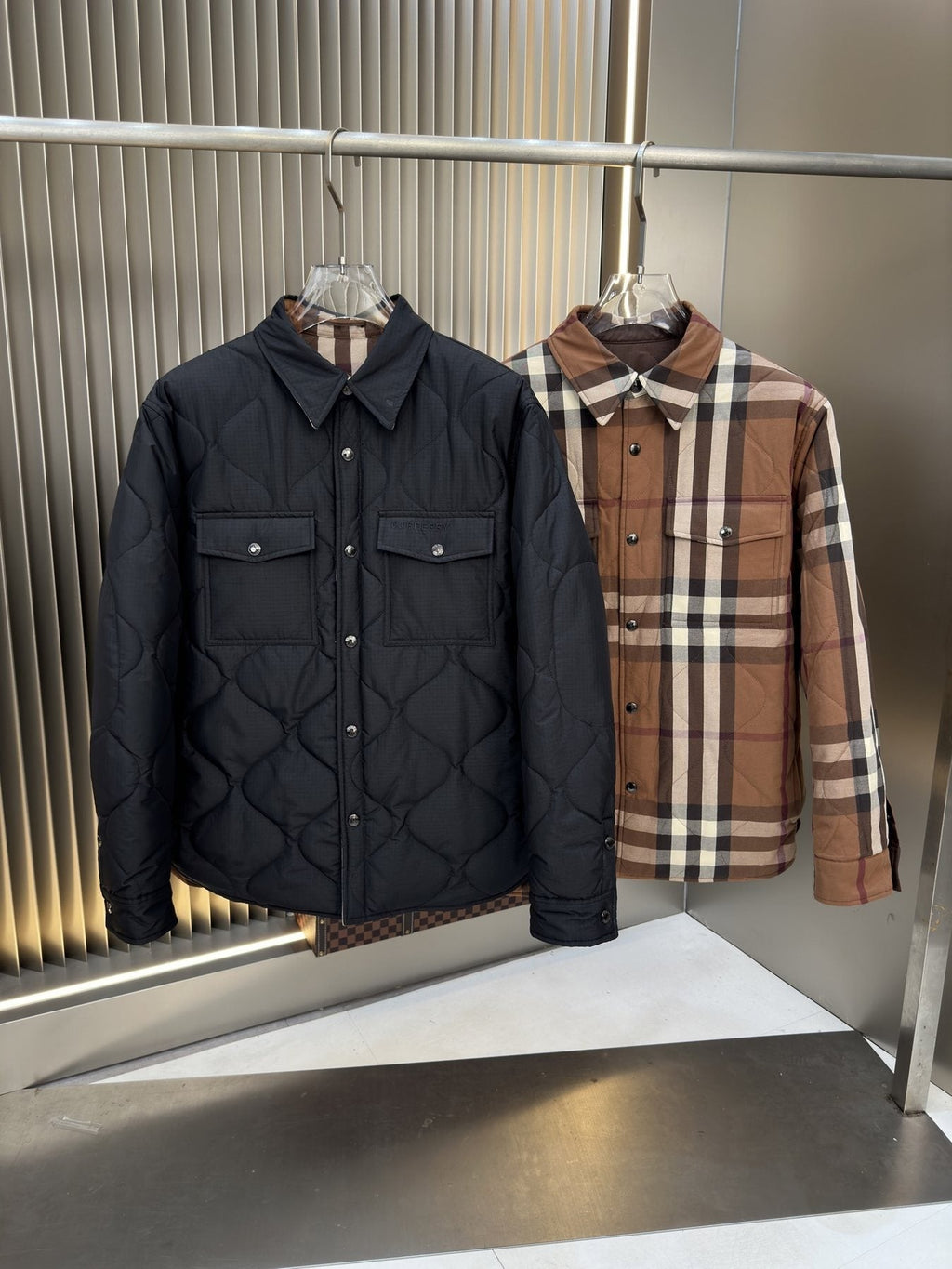 Burberry Reversible Quilted Jacket