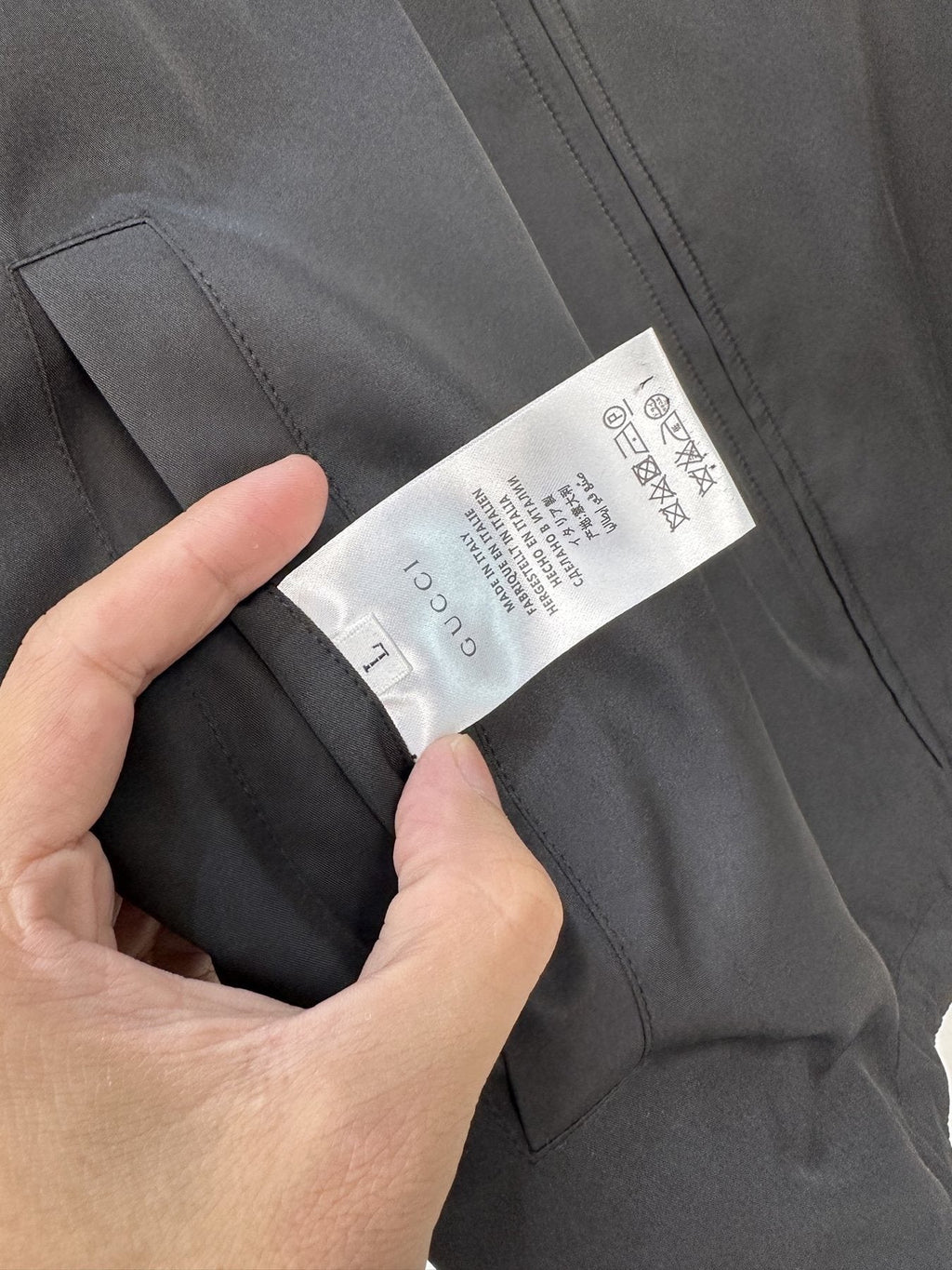 Gucci Reversible Tonal Monogram Hooded Jacket