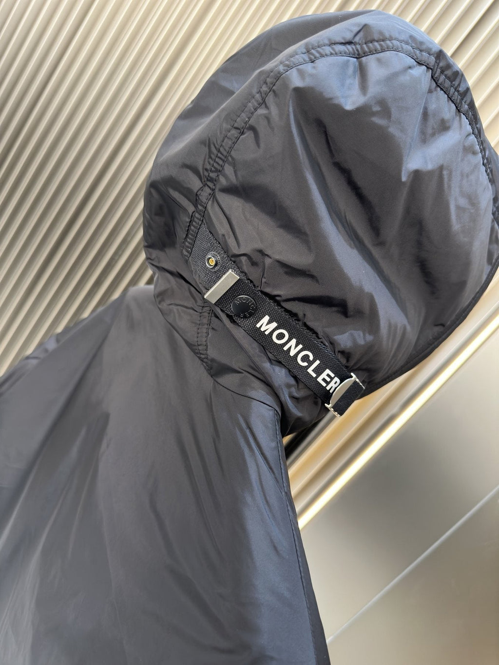 Moncler Hooded Zip-Front Jacket
