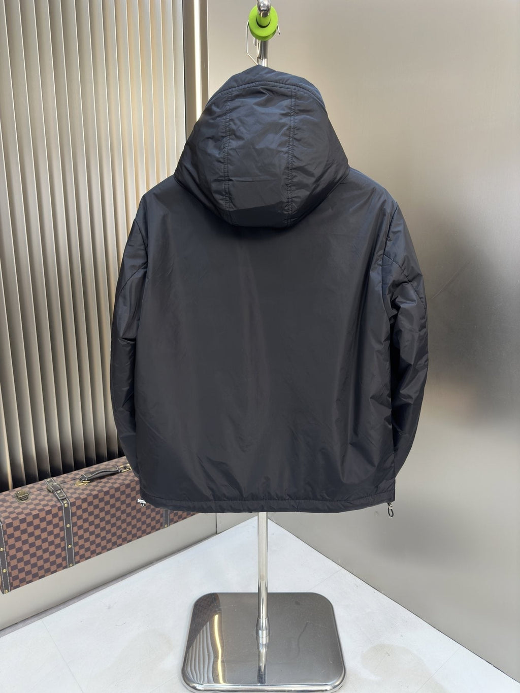 Moncler Hooded Zip-Front Jacket