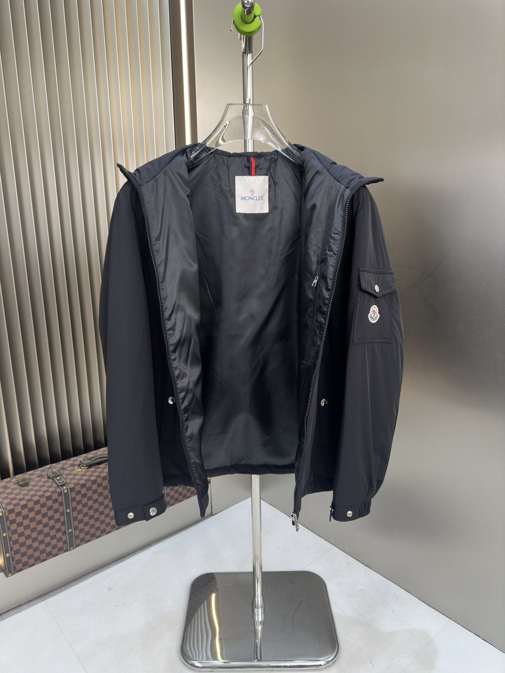 Moncler Hooded Zip Jacket