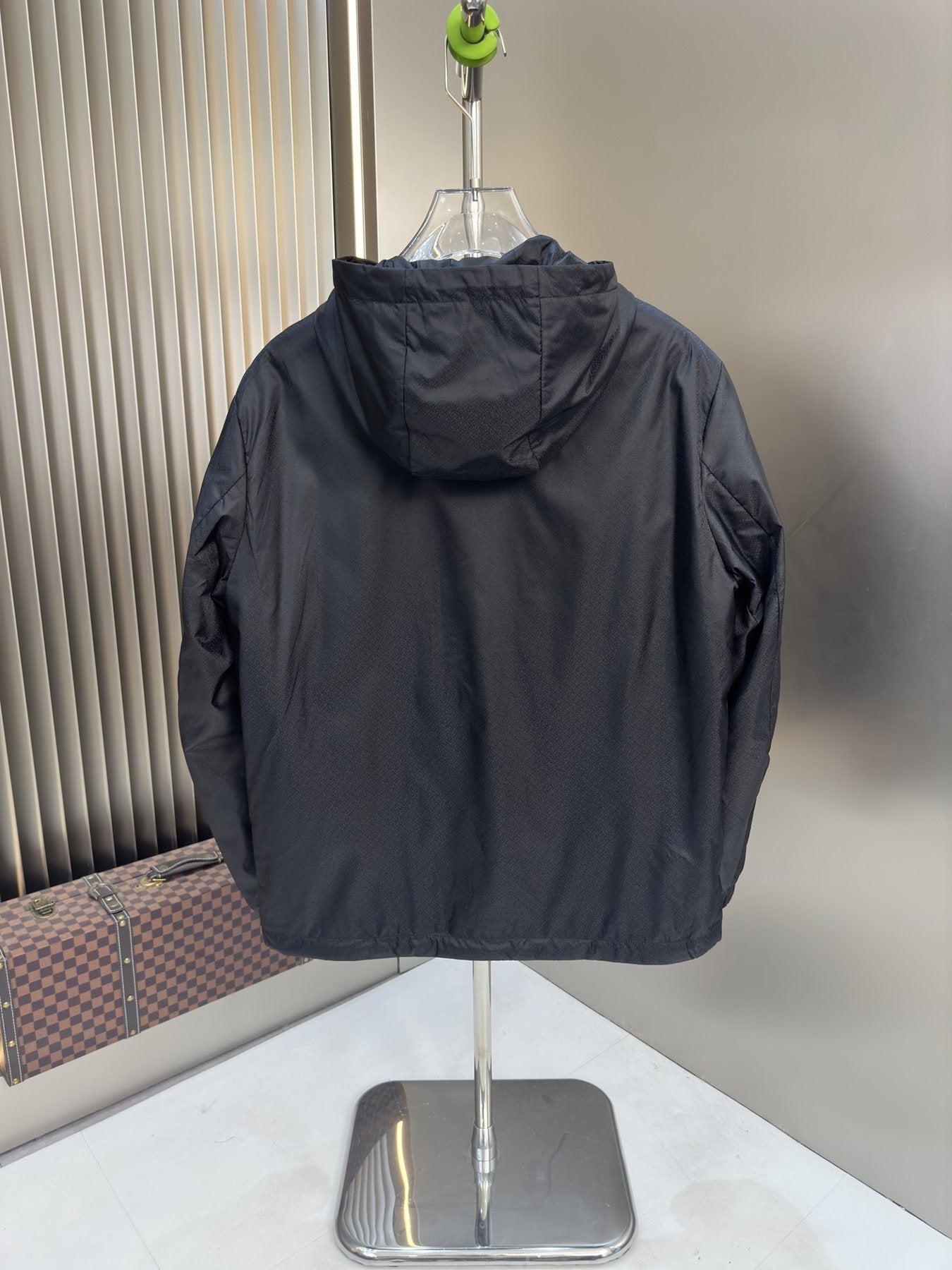 Moncler Hooded Asymmetric-Zip Utility Jacket