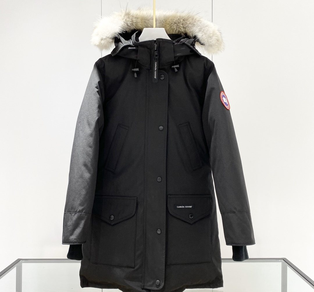 Canada Goose Fur-Trim Hooded Parka