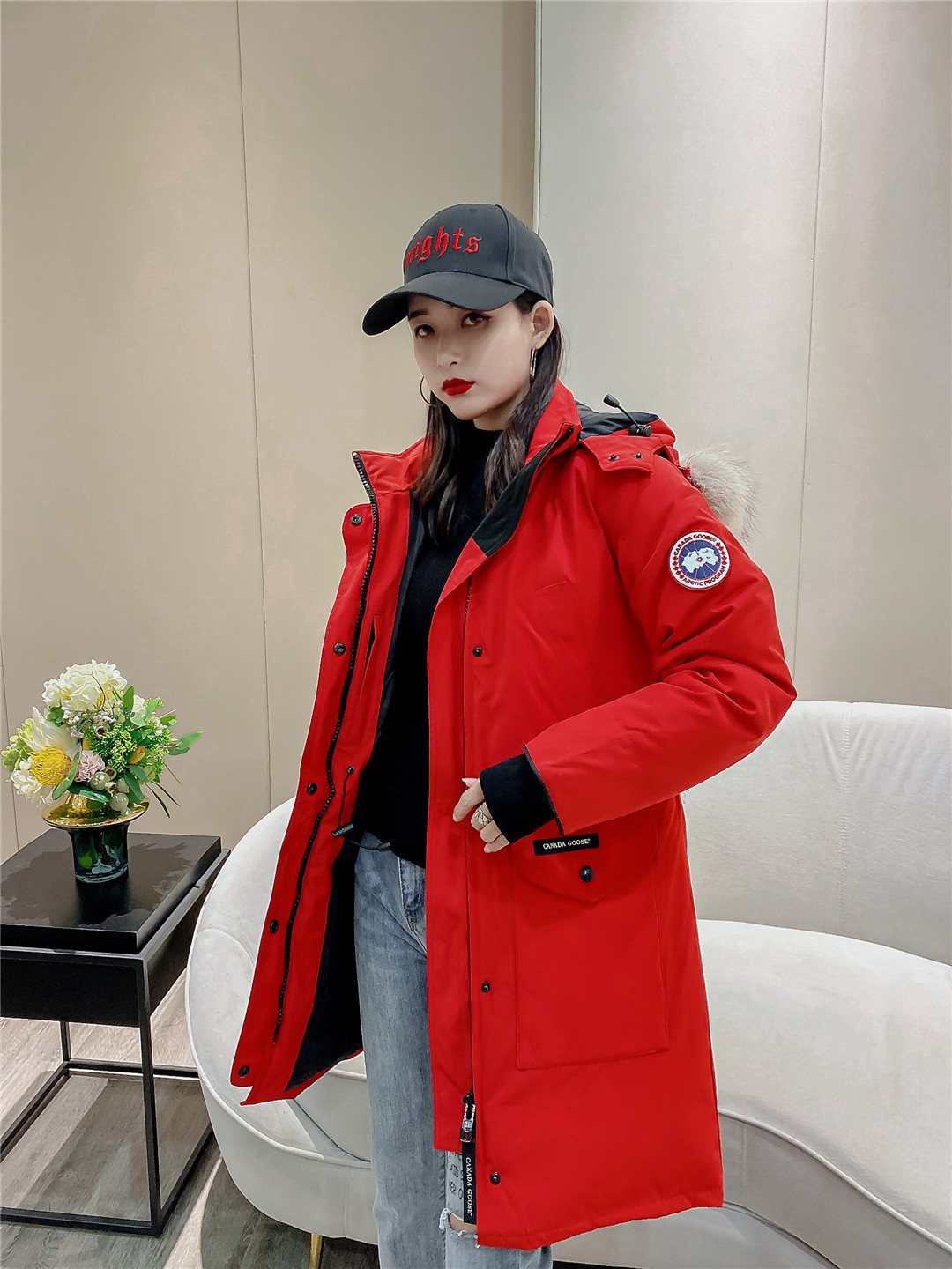 Canada Goose Fur-Trim Hooded Parka