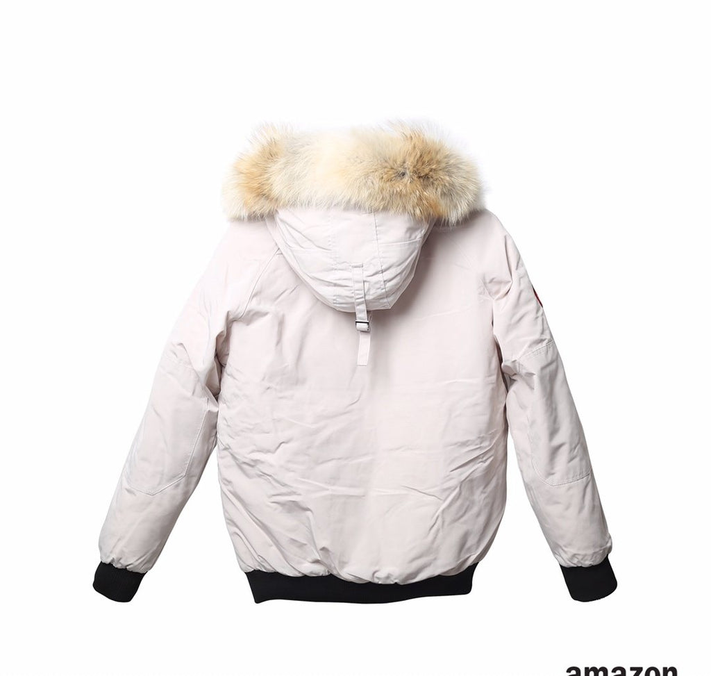 Canada Goose Fur-Trim Hooded Puffer Jacket