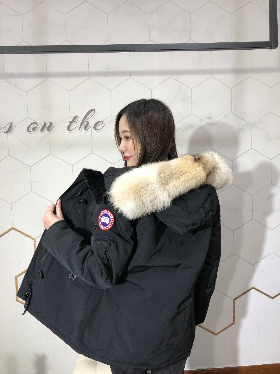 Canada Goose Women's Fur-Trim Hooded Parka Jacket