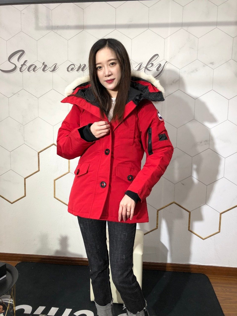 Canada Goose Women's Fur-Trim Hooded Parka Jacket