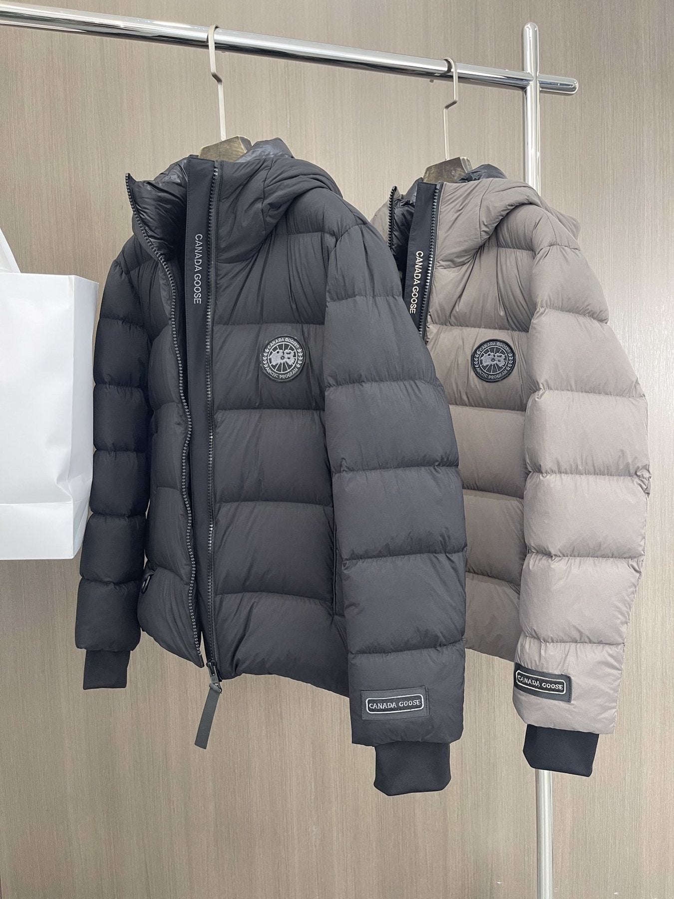 Canada Goose Hooded Quilted Puffer Jacket