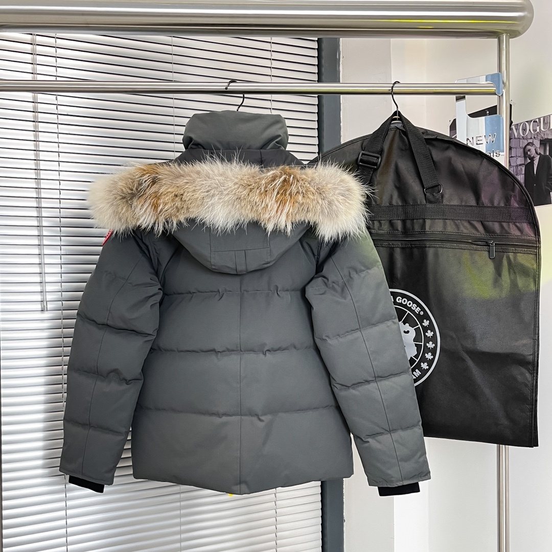 Canada Goose Fur-Trim Hood Puffer Jacket