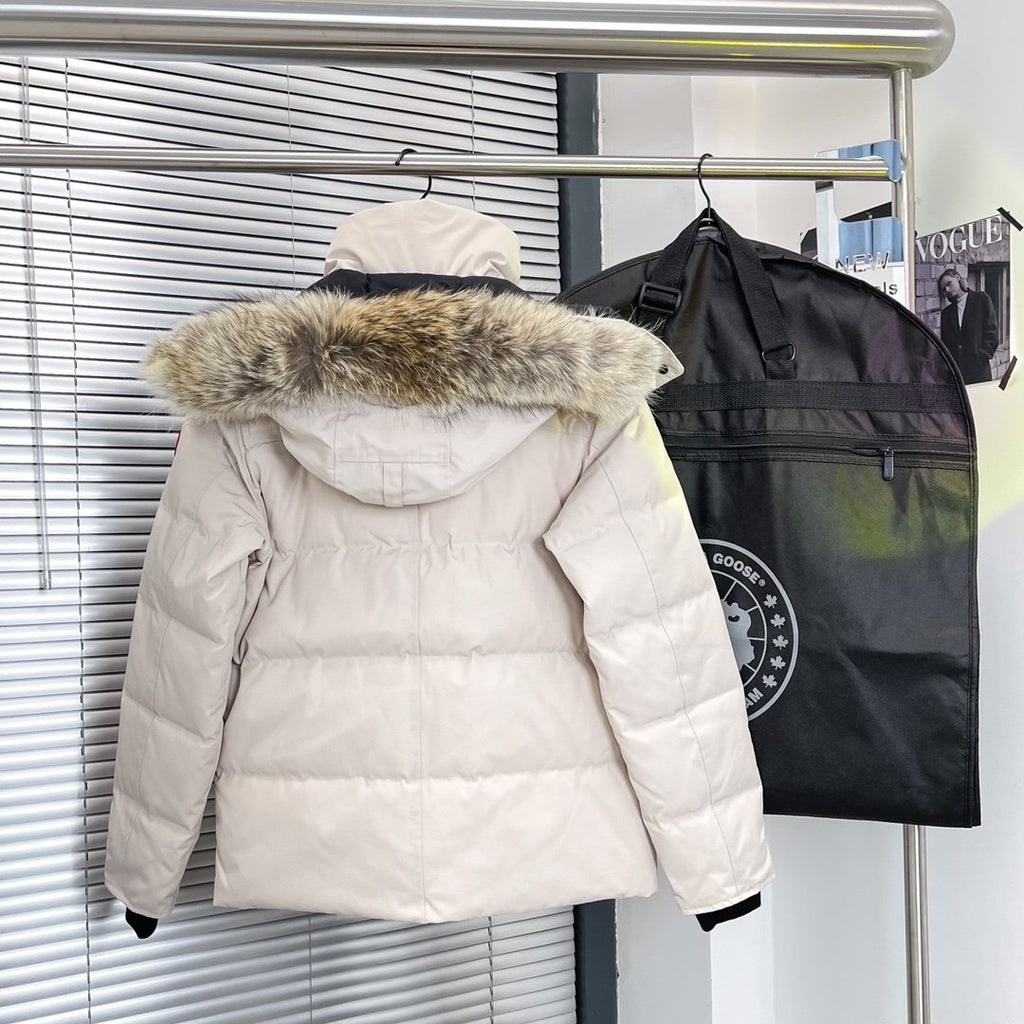 Canada Goose Fur-Trim Hood Puffer Jacket