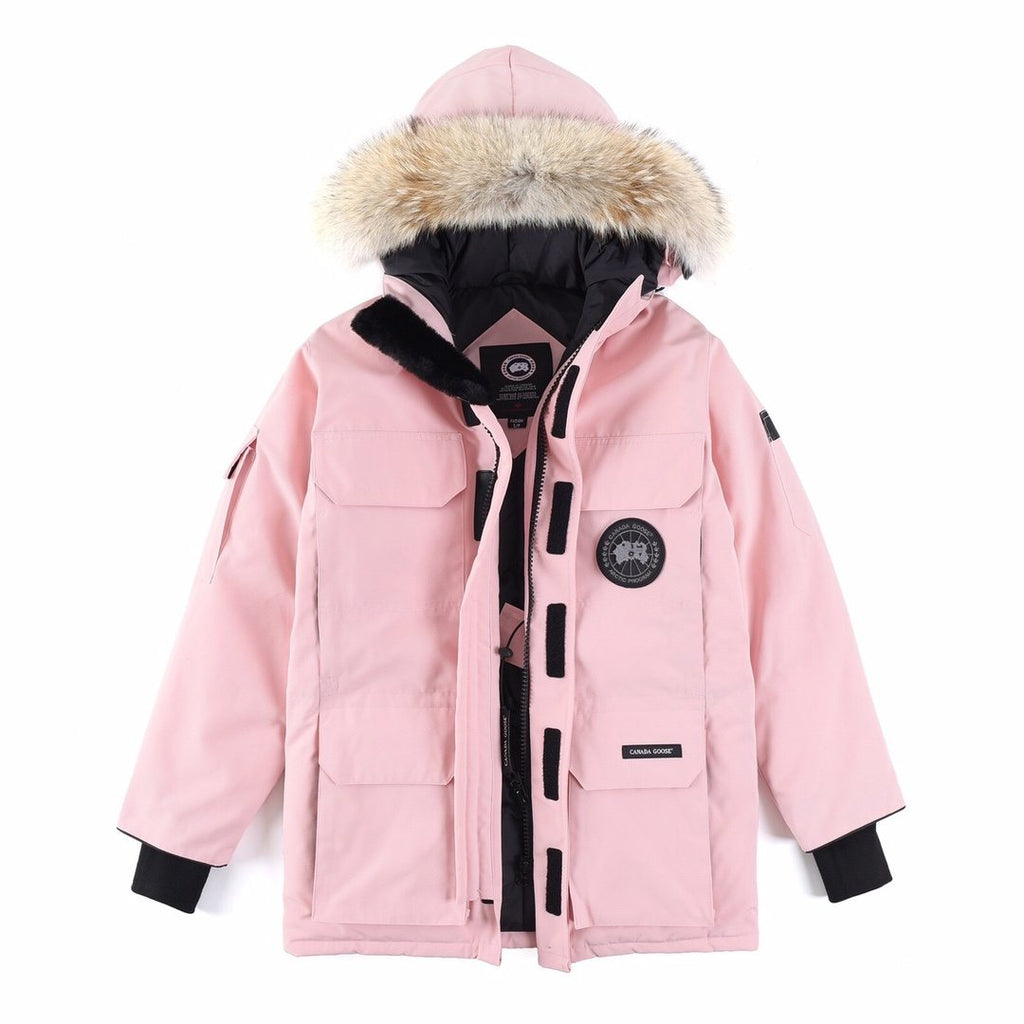 Canada Goose Hooded Fur-Trim Puffer Jacket