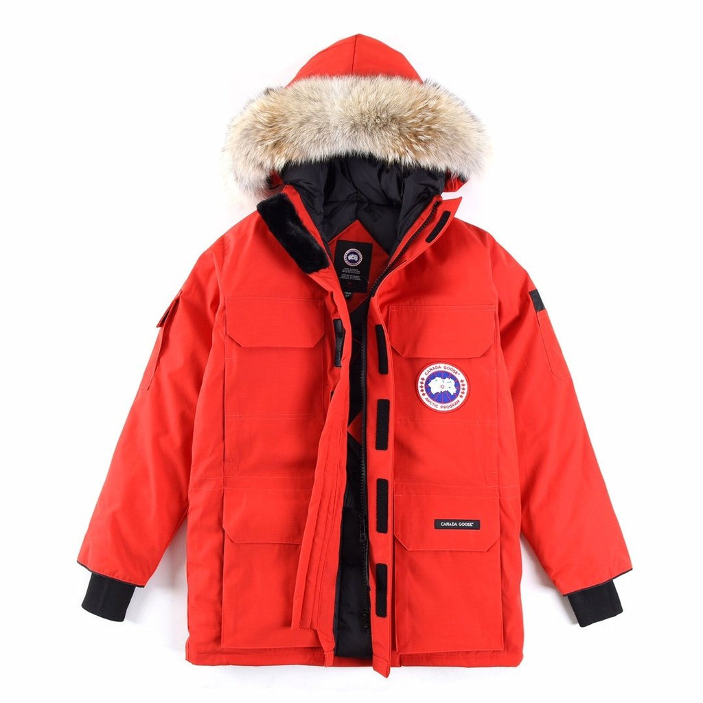 Canada Goose Hooded Fur-Trim Puffer Jacket