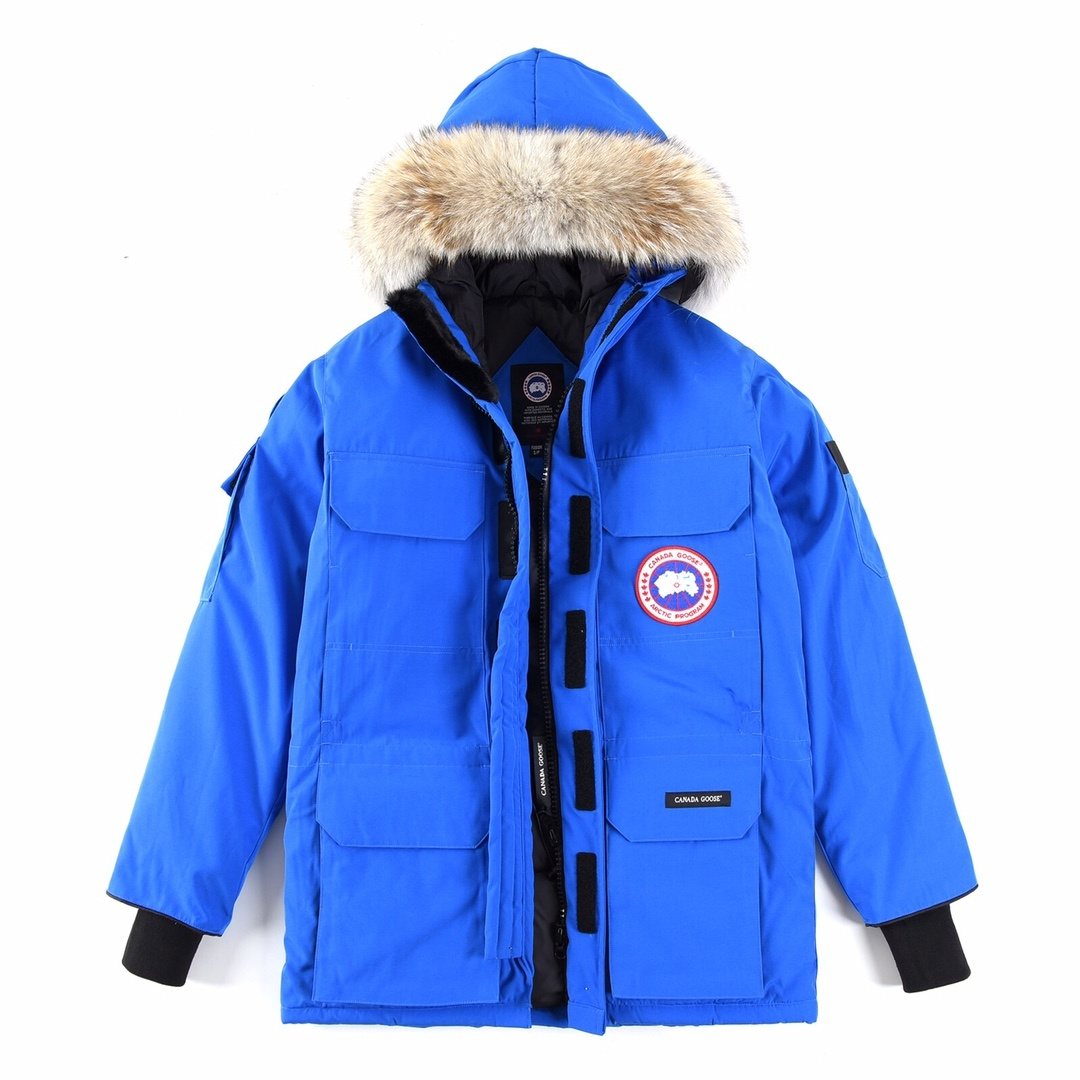 Canada Goose Hooded Fur-Trim Puffer Jacket