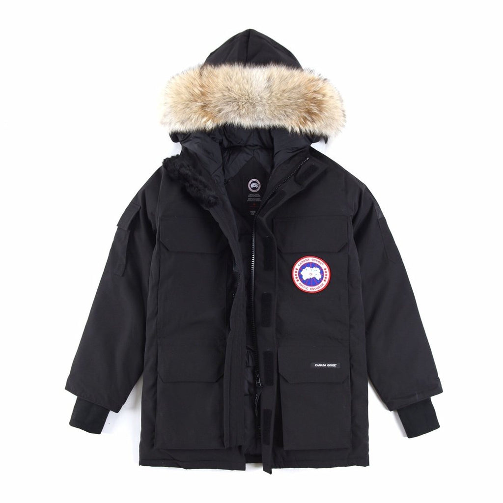 Canada Goose Hooded Fur-Trim Puffer Jacket