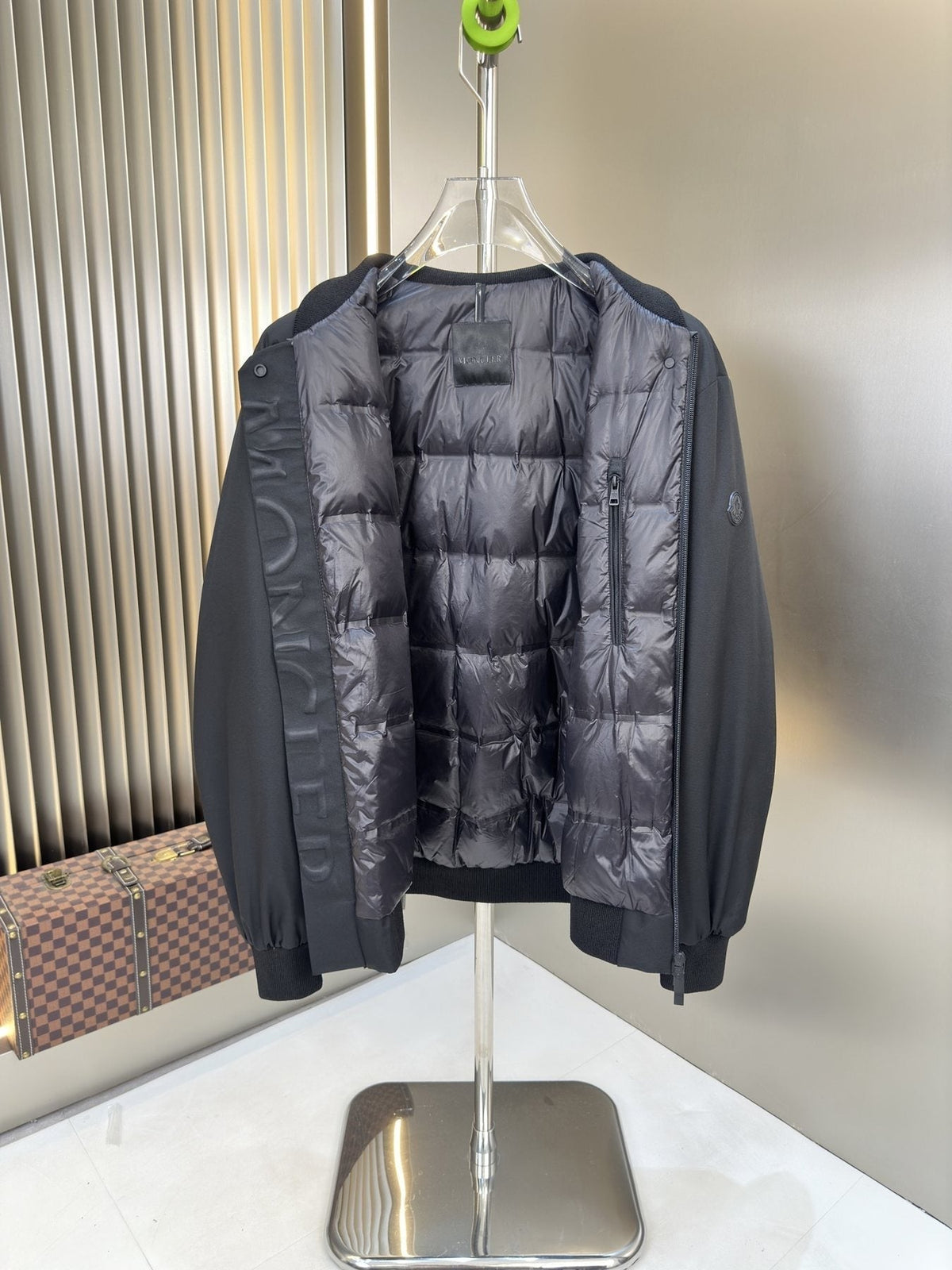 Moncler Black Short Down Coat